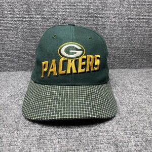 Vintage Green Bay Packers Hat Cap Strap Back NFL Football Pro Line Mens 90s